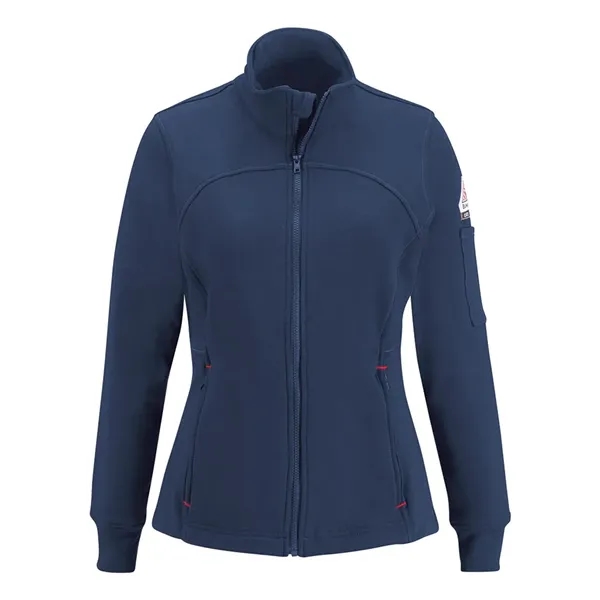 Women's Zip Front Fleece Jacket-Cotton/Spandex Blend... from ASI 84358 S&S Activewear