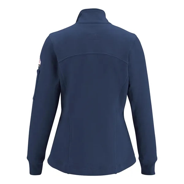 Women's Zip Front Fleece Jacket-Cotton/Spandex Blend... from ASI 84358 S&S Activewear