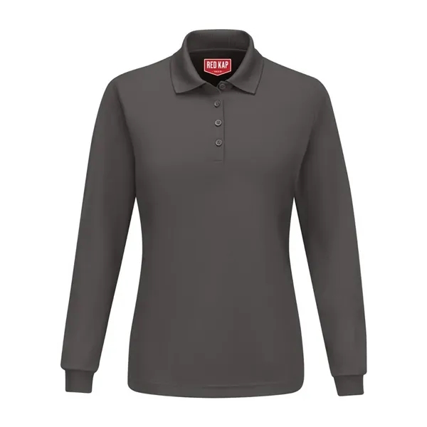 Women's Long Sleeve Performance Knit Polo... from ASI 84358 S&S Activewear