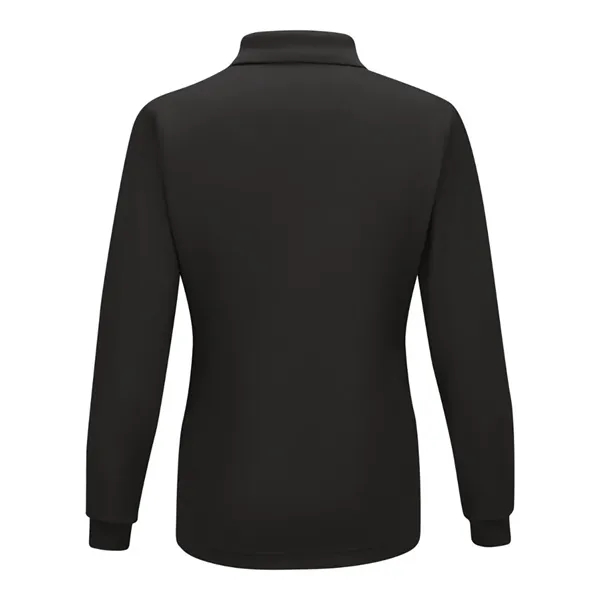 Women's Long Sleeve Performance Knit Polo... from ASI 84358 S&S Activewear