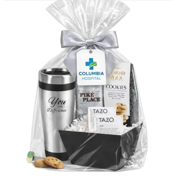 Employee Appreciation Gift Basket with Coffee & Tea... from ASI 89971 Stuff A Mug