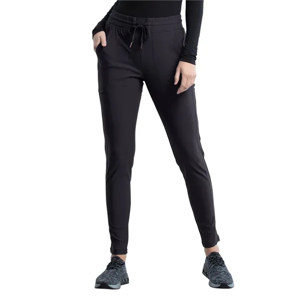 Cherokee Form Women's Mid-Rise Tapered Leg Drawstring Pant... from ASI 86018 Scrub Authority