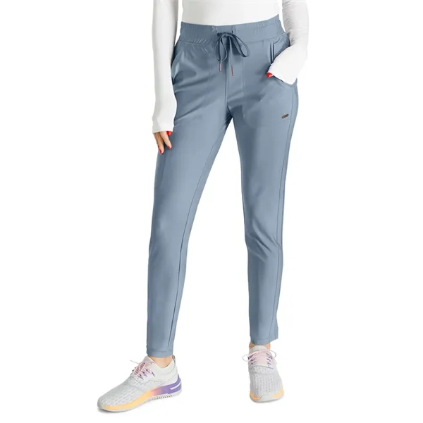 Cherokee Form Women's Mid-Rise Tapered Leg Drawstring Pant... from ASI 86018 Scrub Authority