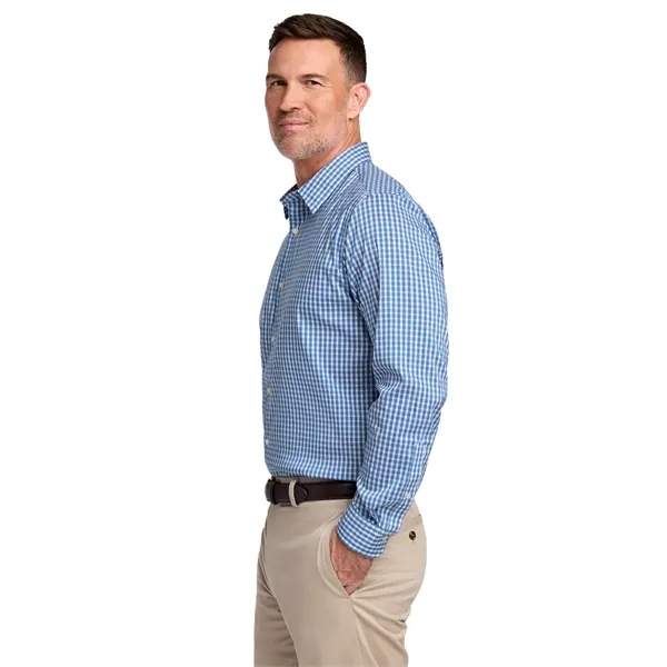 Brooks Brothers Tech Stretch Patterned Shirt... from ASI 84863 SanMar