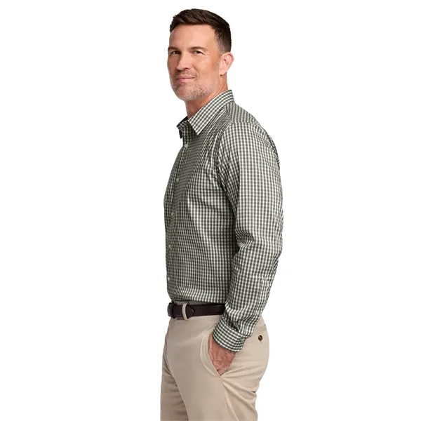 Brooks Brothers Tech Stretch Patterned Shirt... from ASI 84863 SanMar