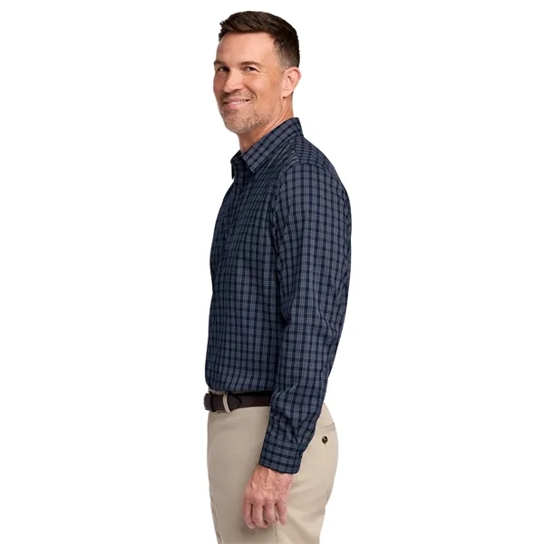 Brooks Brothers Tech Stretch Patterned Shirt... from ASI 84863 SanMar