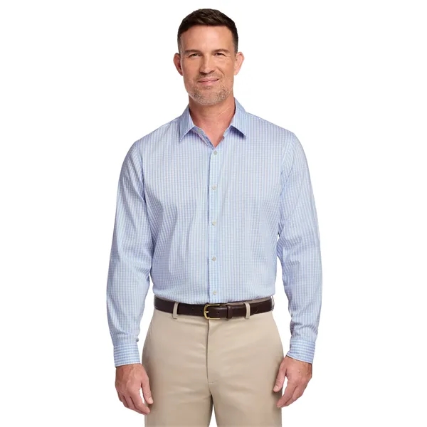 Brooks Brothers Tech Stretch Patterned Shirt... from ASI 84863 SanMar