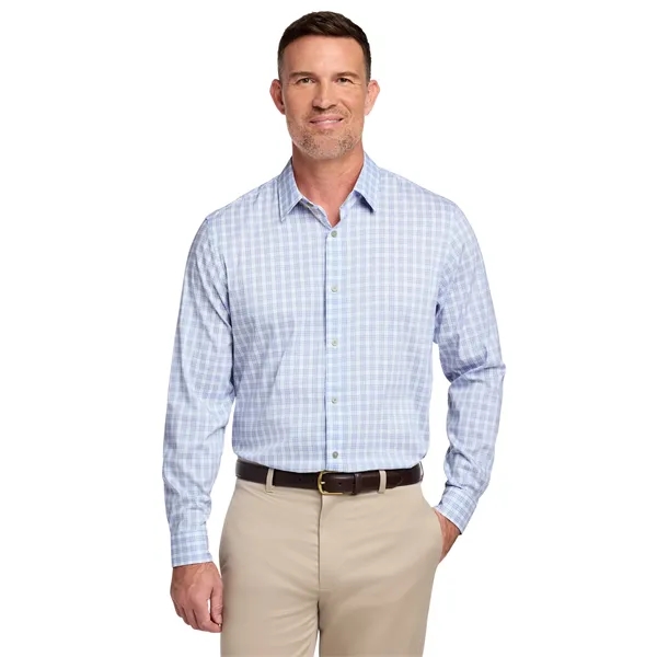 Brooks Brothers Tech Stretch Patterned Shirt... from ASI 84863 SanMar