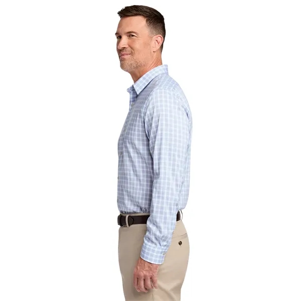 Brooks Brothers Tech Stretch Patterned Shirt... from ASI 84863 SanMar