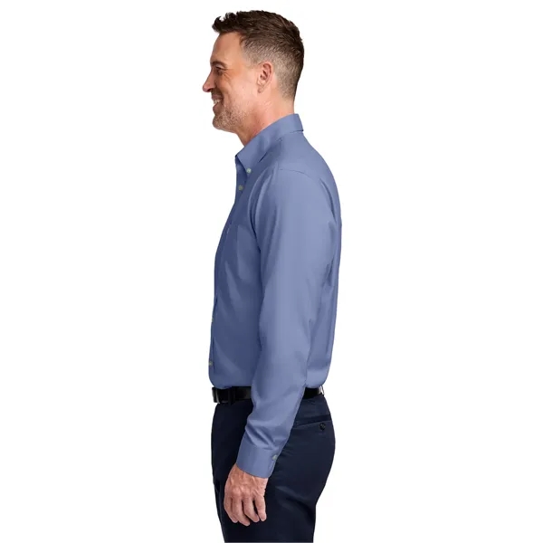 Brooks Brothers Wrinkle-Free Stretch Pinpoint Shirt... from ASI 84863 SanMar