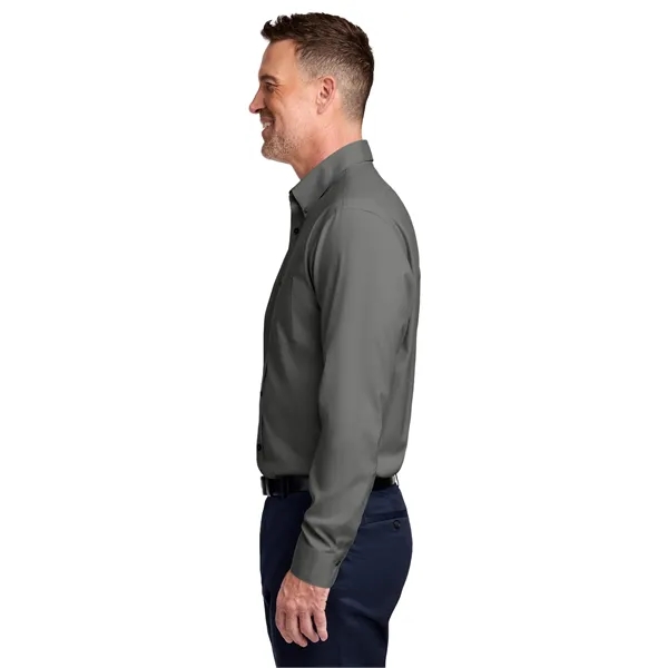Brooks Brothers Wrinkle-Free Stretch Pinpoint Shirt... from ASI 84863 SanMar