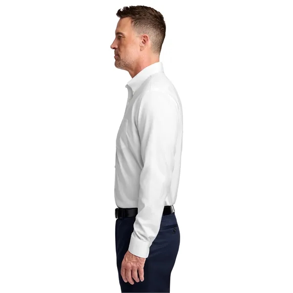 Brooks Brothers Wrinkle-Free Stretch Pinpoint Shirt... from ASI 84863 SanMar