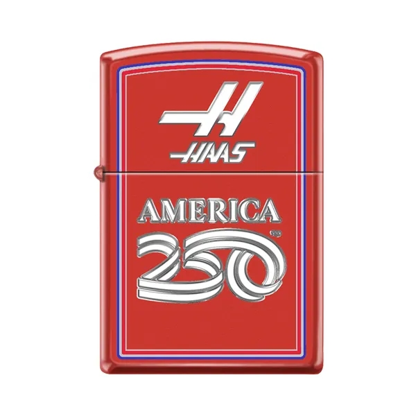 This special edition Red Matte lighter features an officially licensed America250... from ASI 46170 Compass Industries Inc