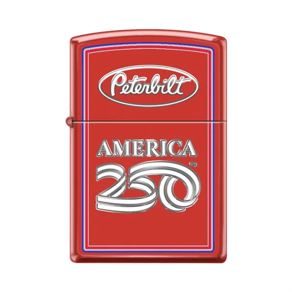 This special edition Red Matte lighter features an officially licensed America250... from ASI 46170 Compass Industries Inc