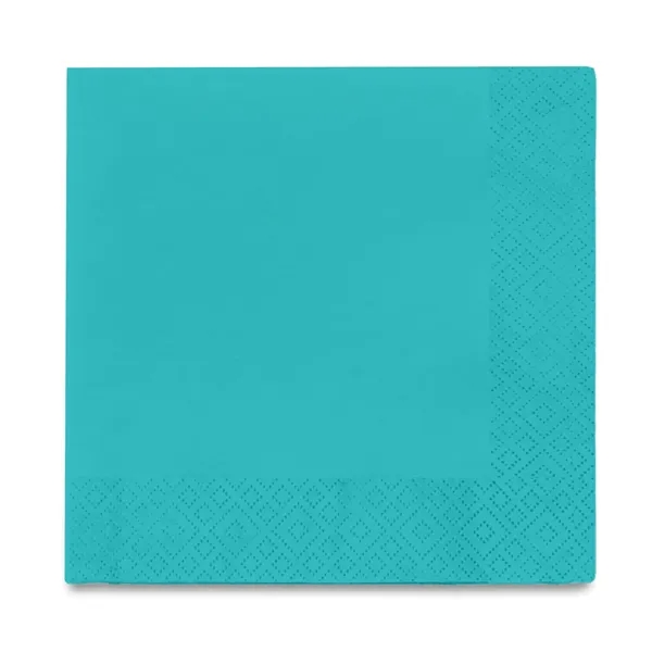 5" x 5" colored two-ply beverage napkins made in the USA... from ASI 91880 Tranter Graphics Inc