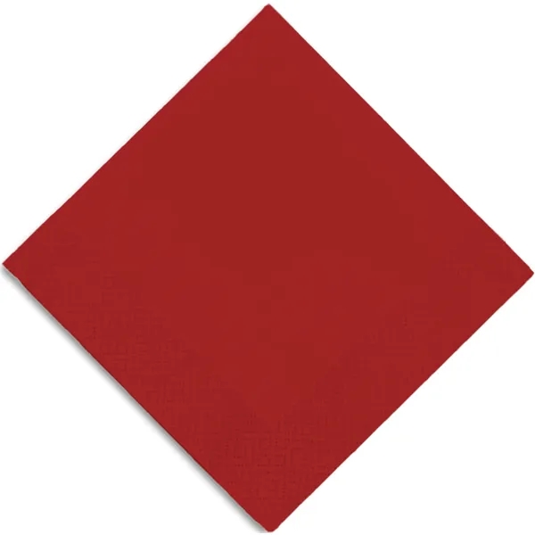 5" x 5" colored two-ply beverage napkins made in the USA... from ASI 91880 Tranter Graphics Inc