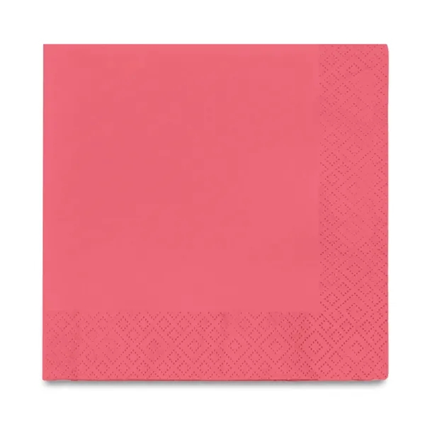5" x 5" colored two-ply beverage napkins made in the USA... from ASI 91880 Tranter Graphics Inc