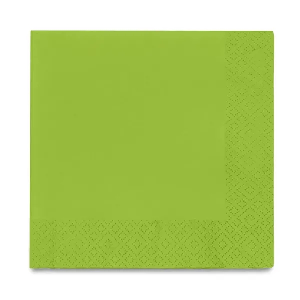 5" x 5" colored two-ply beverage napkins made in the USA... from ASI 91880 Tranter Graphics Inc