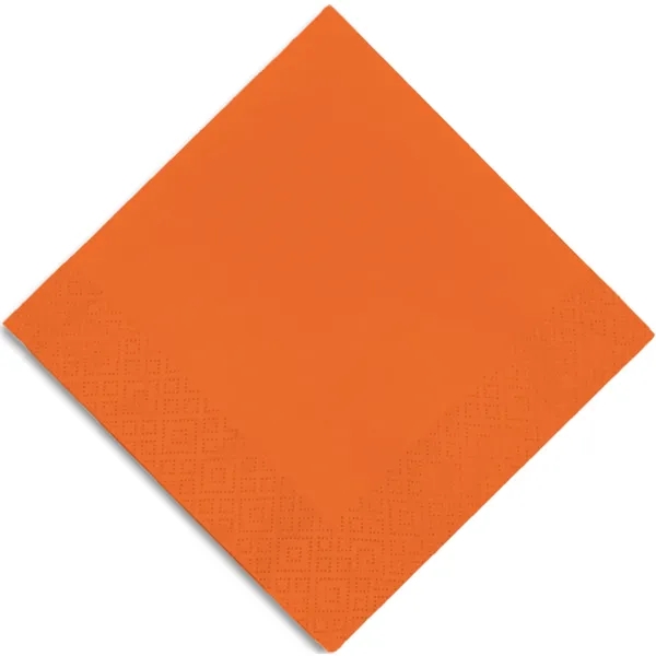 5" x 5" colored two-ply beverage napkins made in the USA... from ASI 91880 Tranter Graphics Inc