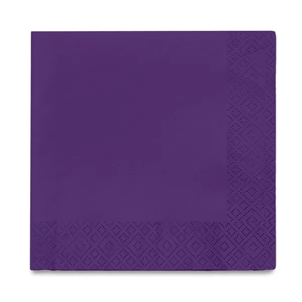 5" x 5" colored two-ply beverage napkins made in the USA... from ASI 91880 Tranter Graphics Inc