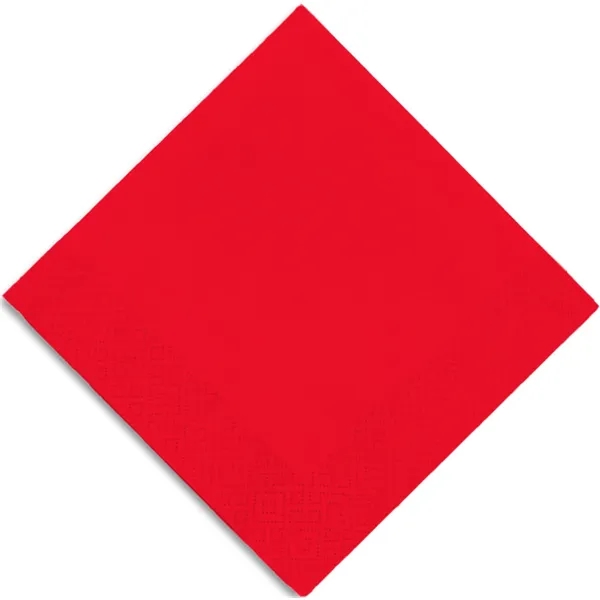 5" x 5" colored two-ply beverage napkins made in the USA... from ASI 91880 Tranter Graphics Inc