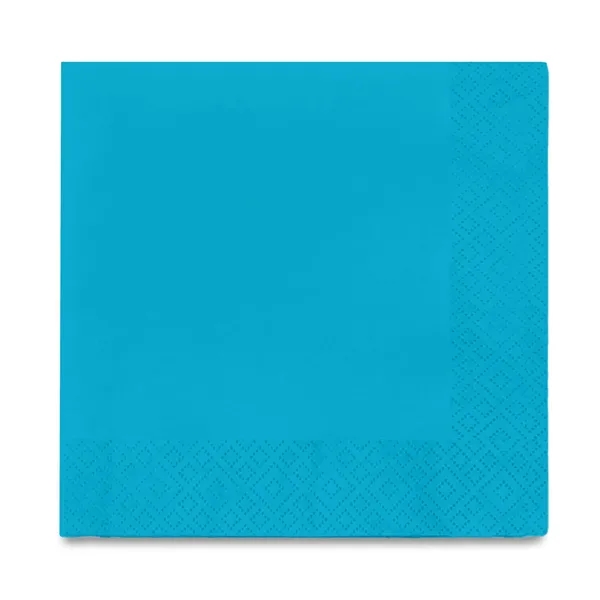 5" x 5" colored two-ply beverage napkins made in the USA... from ASI 91880 Tranter Graphics Inc