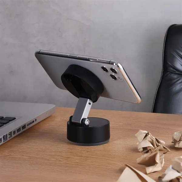 Magnetic phone holder with suction cup base keeps your device secure... from ASI 61966 HPG / HandStands HPG Gold