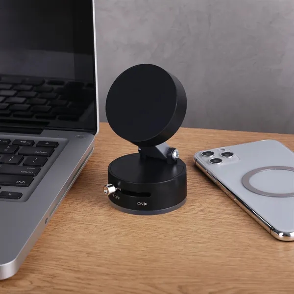 Magnetic phone holder with suction cup base keeps your device secure... from ASI 61966 HPG / HandStands HPG Gold