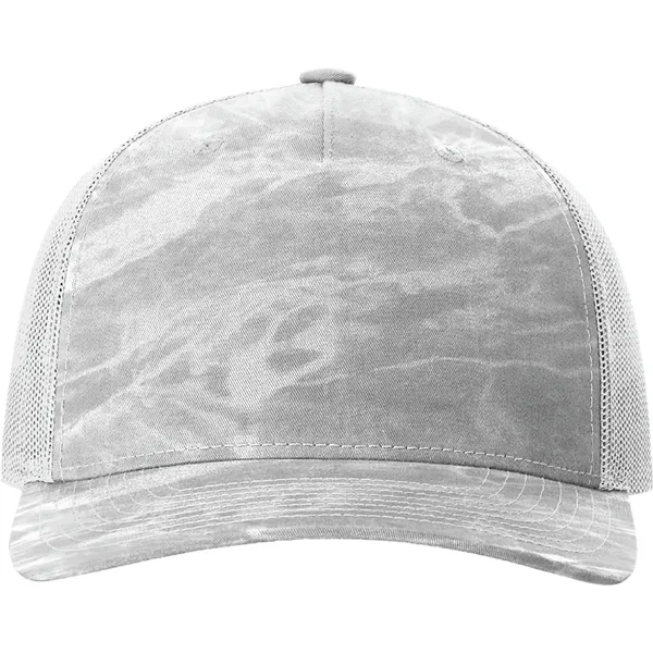 Richardson 112PFP Snapback five-panel cotton and polyester trucker cap with adjustable... from ASI 74601 Calico