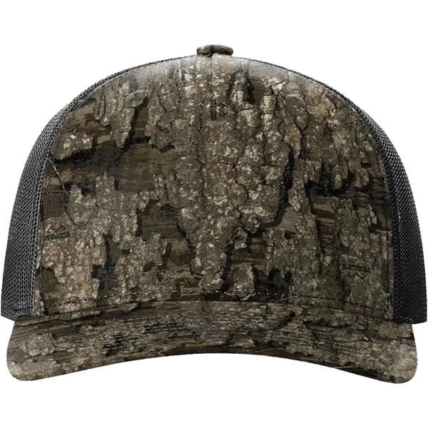 Richardson 112PFP Snapback five-panel cotton and polyester trucker cap with adjustable... from ASI 74601 Calico