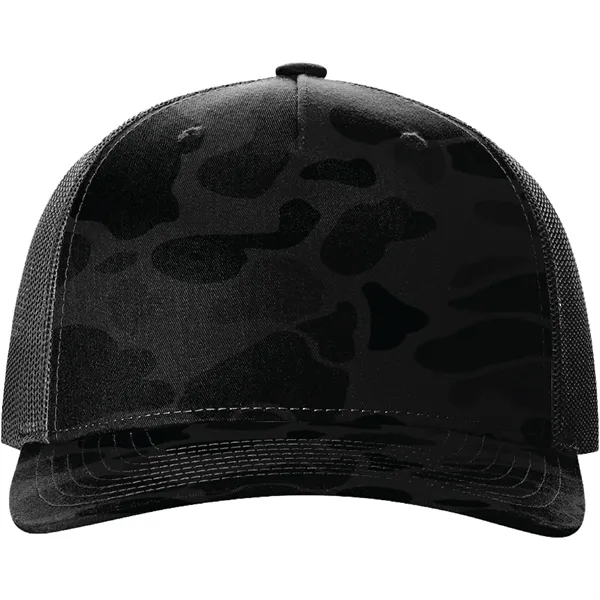 Richardson 112PFP Snapback five-panel cotton and polyester trucker cap with adjustable... from ASI 74601 Calico