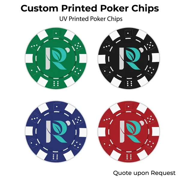 Poker set with 100 commercial grade chips, two decks of card... from ASI 74601 Calico