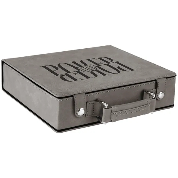 Poker set with 100 commercial grade chips, two decks of card... from ASI 74601 Calico