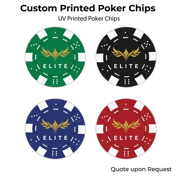 Poker set with 100 commercial grade chips, two decks of card... from ASI 74601 Calico