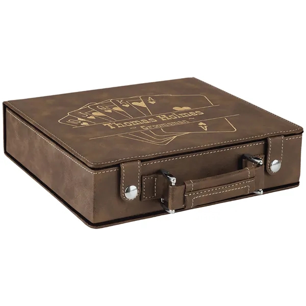 Poker set with 100 commercial grade chips, two decks of card... from ASI 74601 Calico