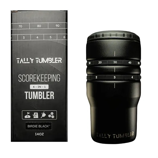 The Tally Tumbler 4-in-1 can cooler and scorekeeping tumbler is the... from ASI 38120 Ball Pro / Diversified Quality Kitchenware