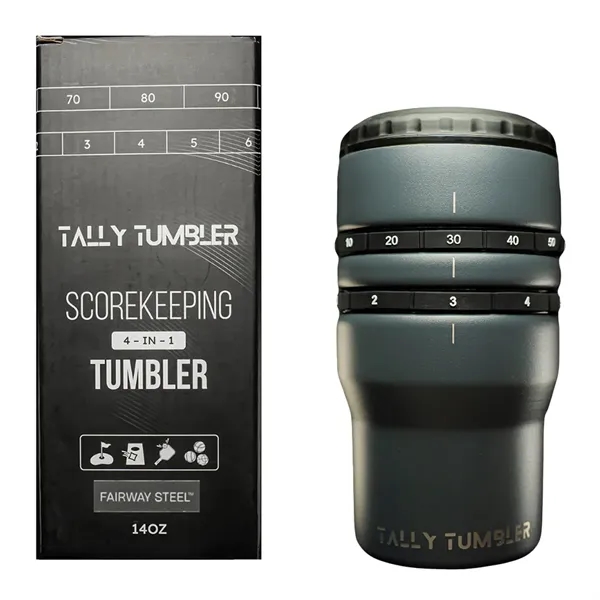 The Tally Tumbler 4-in-1 can cooler and scorekeeping tumbler is the... from ASI 38120 Ball Pro / Diversified Quality Kitchenware