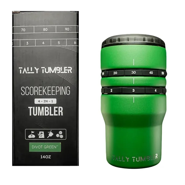 The Tally Tumbler 4-in-1 can cooler and scorekeeping tumbler is the... from ASI 38120 Ball Pro / Diversified Quality Kitchenware