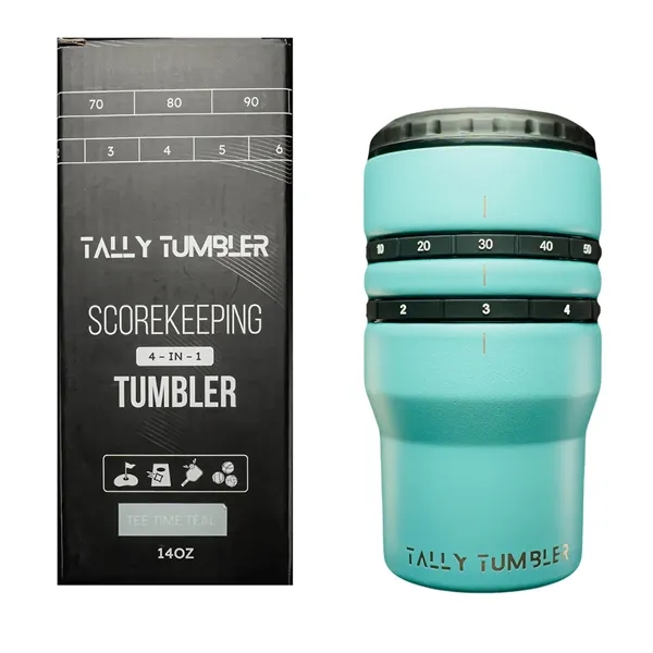 The Tally Tumbler 4-in-1 can cooler and scorekeeping tumbler is the... from ASI 38120 Ball Pro / Diversified Quality Kitchenware