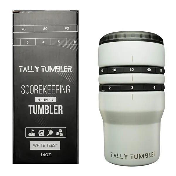 The Tally Tumbler 4-in-1 can cooler and scorekeeping tumbler is the... from ASI 38120 Ball Pro / Diversified Quality Kitchenware