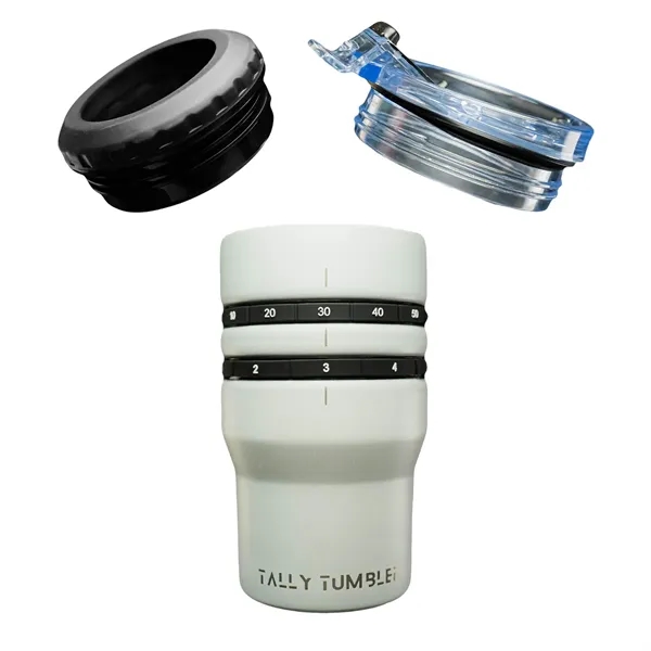 The Tally Tumbler 4-in-1 can cooler and scorekeeping tumbler is the... from ASI 38120 Ball Pro / Diversified Quality Kitchenware