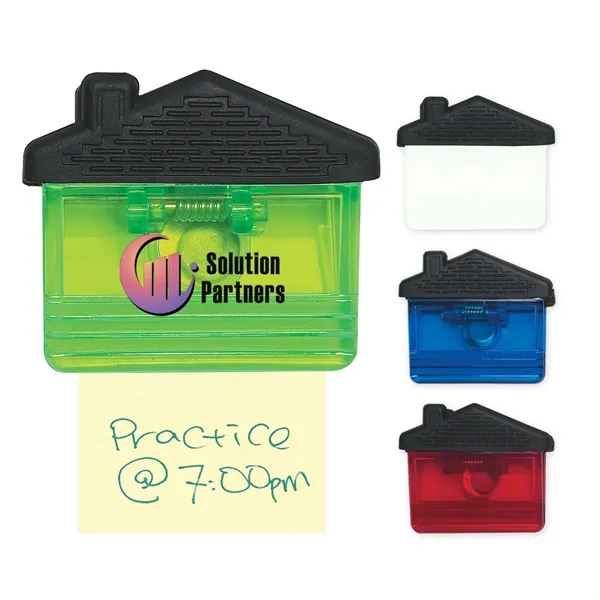 House shape clip with magnet on back.... from ASI 61125 Hit Promotional Products / Hit®