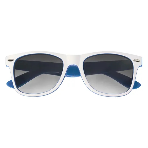 Two-tone sunglasses made of recycled polycarbonate material.... from ASI 61125 Hit Promotional Products / Hit®