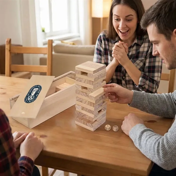 Spark friendly competition with this tabletop tumble tower—perfect for game night,... from ASI 87188 Showdown Displays