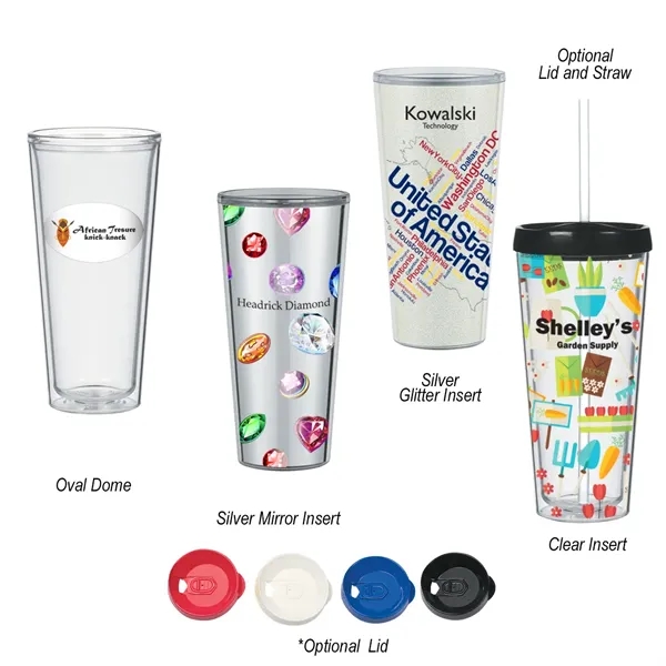 Take a sip of your favorite drink with the Tritan22 double... from ASI 61125 Hit Promotional Products / Hit®