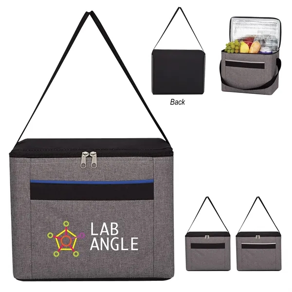 Cooler tote made of polyester with foil laminated polyethylene foam insulation,... from ASI 61125 Hit Promotional Products / Hit®