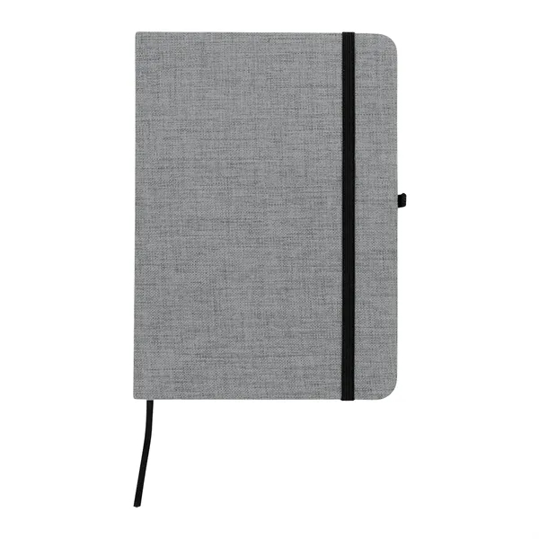 5" x 7" journal with 80 lined pages, a polycanvas cover... from ASI 61125 Hit Promotional Products / Hit®