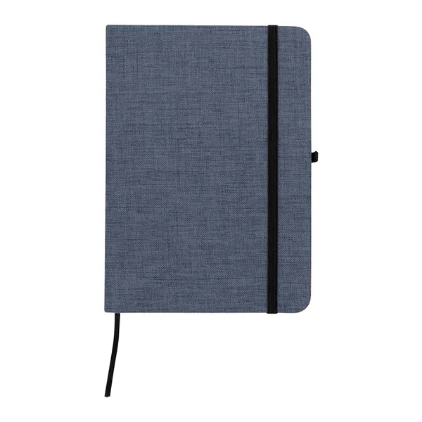 5" x 7" journal with 80 lined pages, a polycanvas cover... from ASI 61125 Hit Promotional Products / Hit®