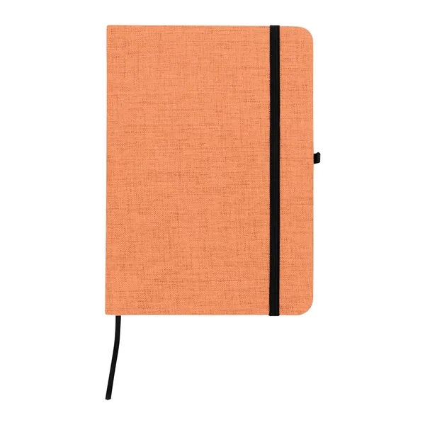 5" x 7" journal with 80 lined pages, a polycanvas cover... from ASI 61125 Hit Promotional Products / Hit®