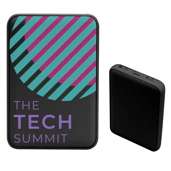 5,000 mAh power bank made from rPET materials.... from ASI 61125 Hit Promotional Products / Hit®